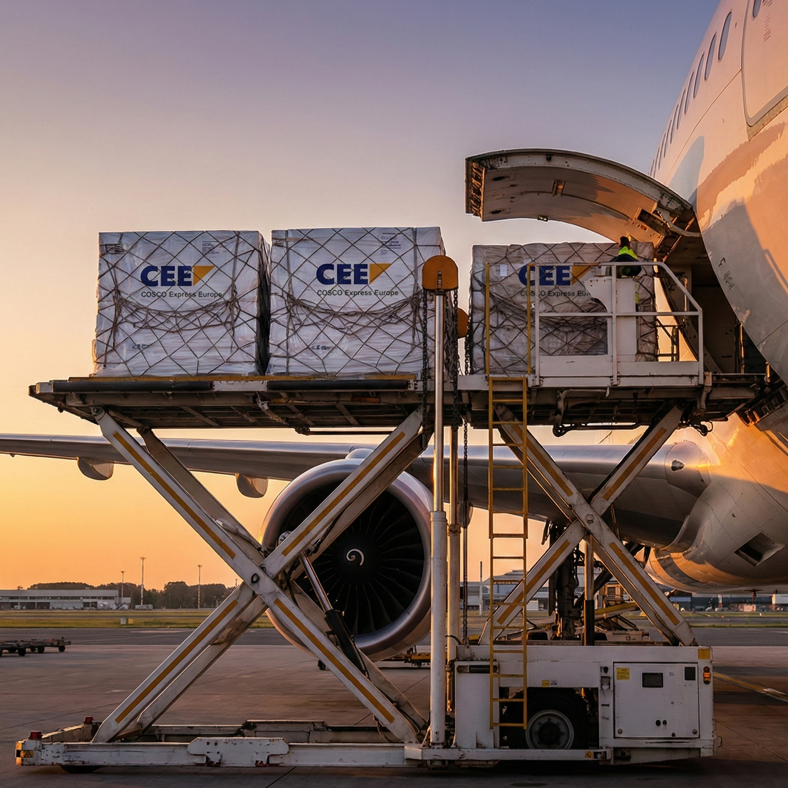 Air cargo loading &ndash; international air freight services Europe